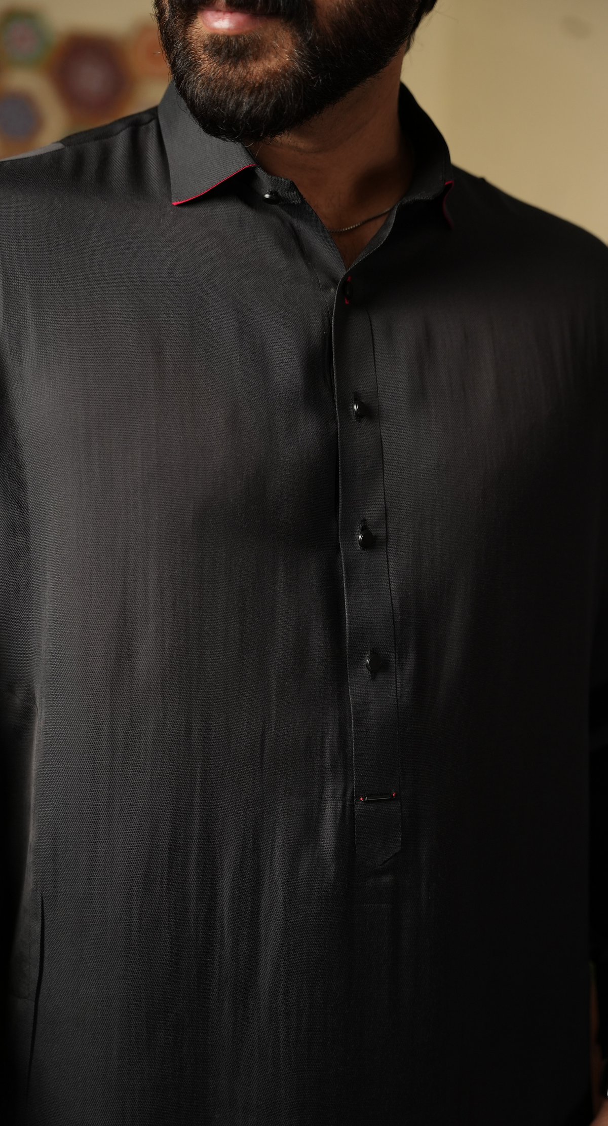 Charcoal Silk