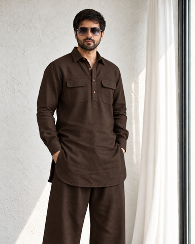 Chocolate Linen