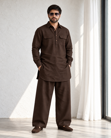 Chocolate Linen
