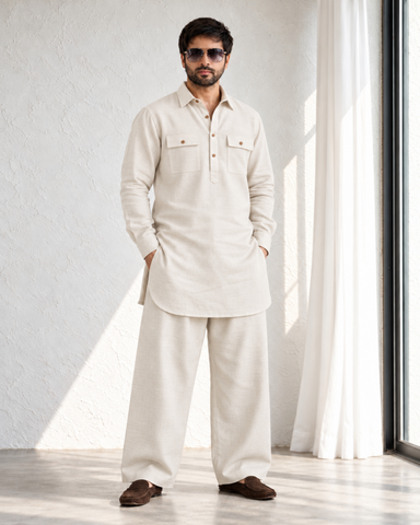 Off White Linen